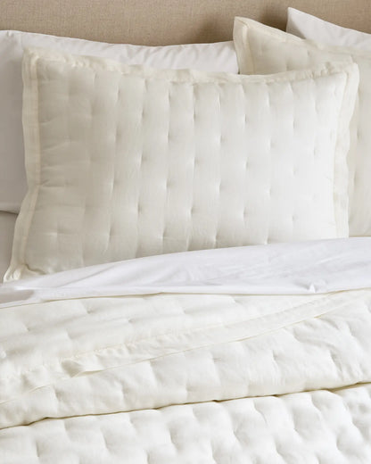 European Linen Dream Sham Set - US 9324