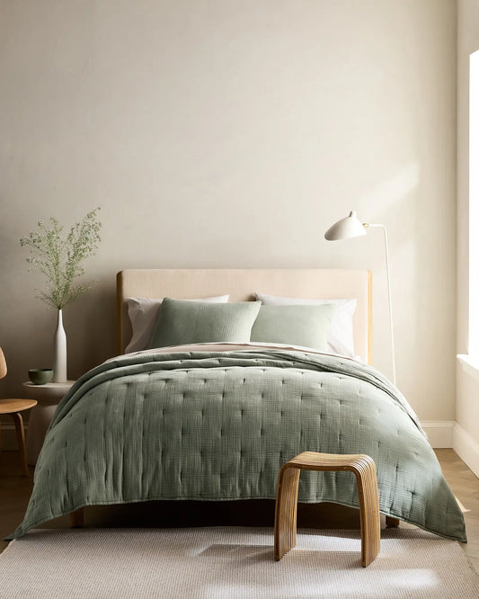 Organic Cotton Gauze Dream Quilt Set - US 5653