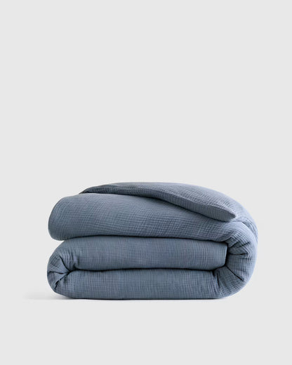 Organic Cotton Gauze Duvet Cover - US 8737