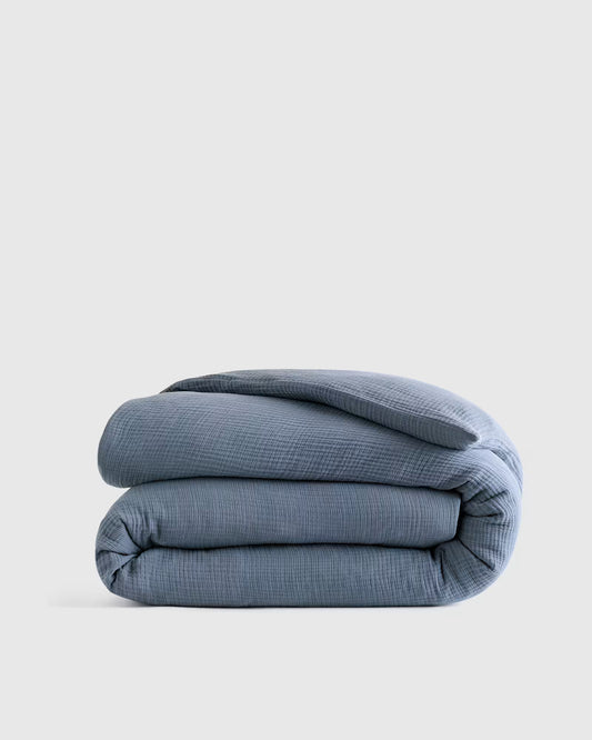 Organic Cotton Gauze Duvet Cover - US 8737