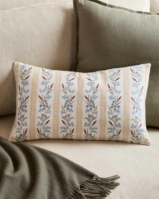 Wildflower Cotton Pillow Cover - US 0894