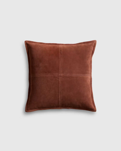 Pieced Suede Pillow Cover - US 7071