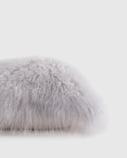 Luxe Mongolian Lamb Lumbar Pillow Cover - US 7539
