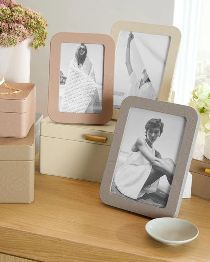 Shagreen Leather Picture Frames - US 1038