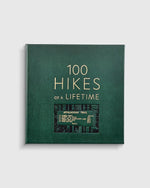 100 Hikes of a Lifetime Leather Bound Book - US 7845