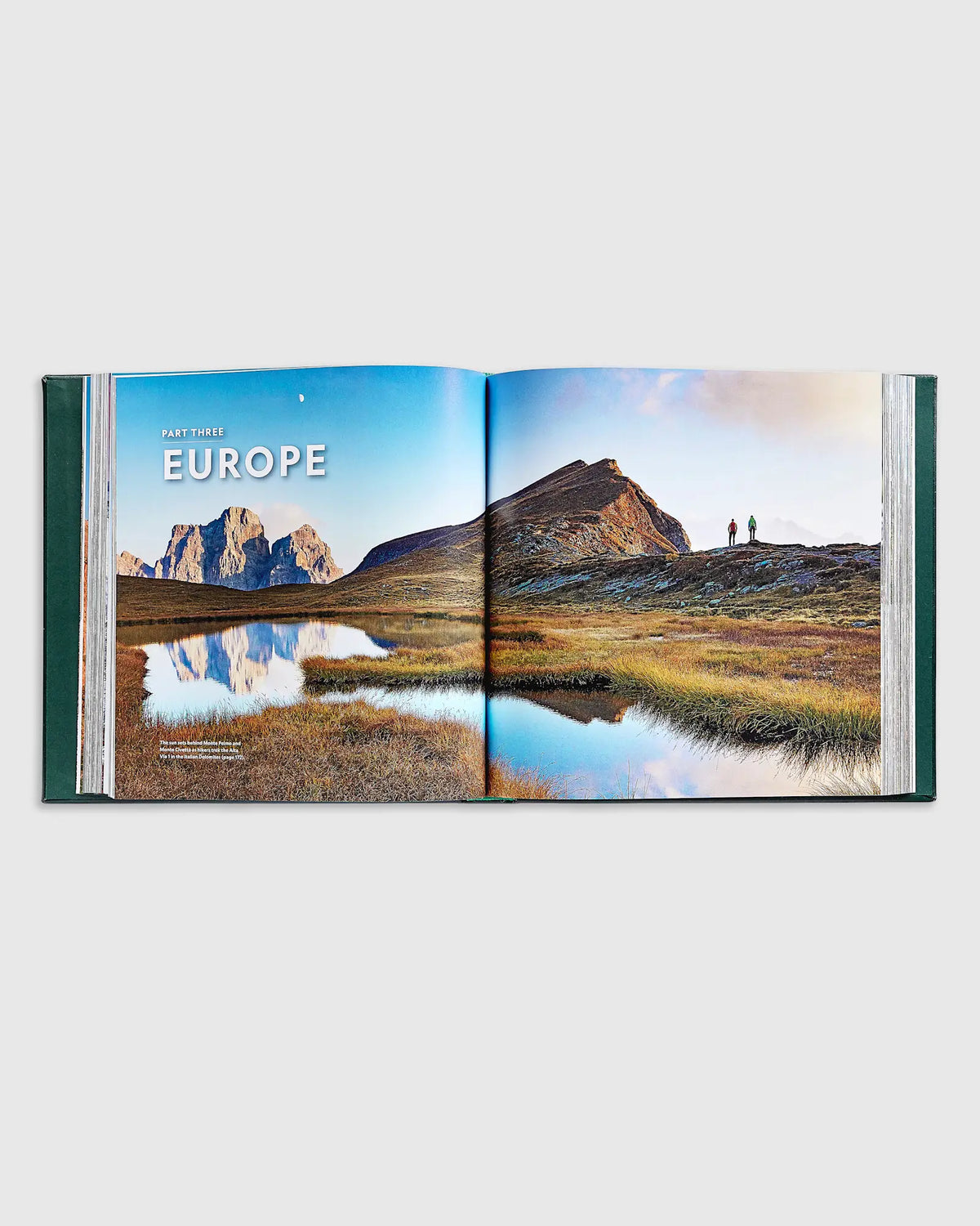 100 Hikes of a Lifetime Leather Bound Book - US 7845