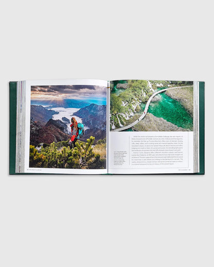 100 Hikes of a Lifetime Leather Bound Book - US 7845