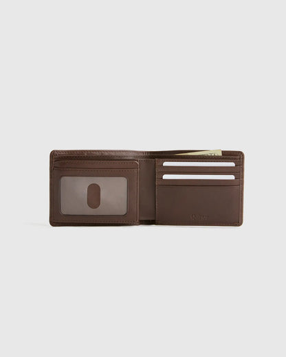 Italian Leather Bifold Wallet - US 7094