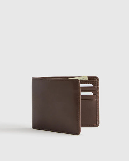Italian Leather Bifold Wallet - US 7094