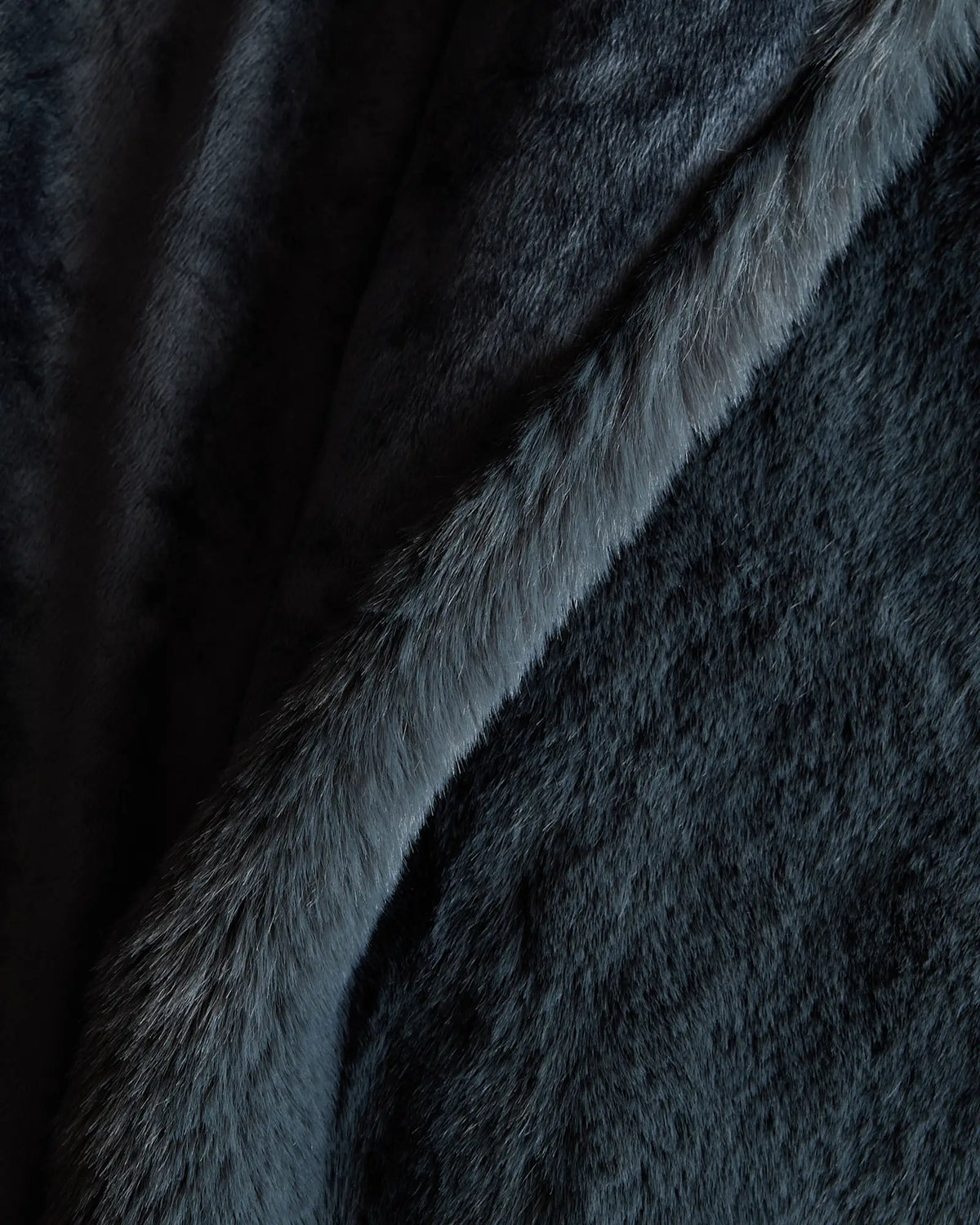 Luxury Faux Fur Throw - US 7357