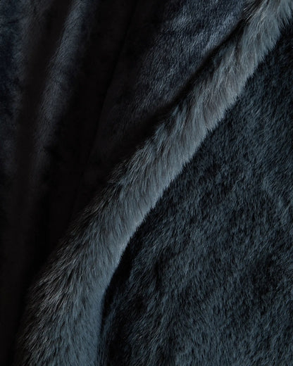 Luxury Faux Fur Throw - US 7357