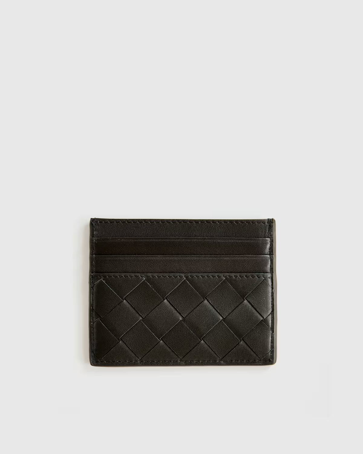 Italian Handwoven Leather Small Card Case - US 0921