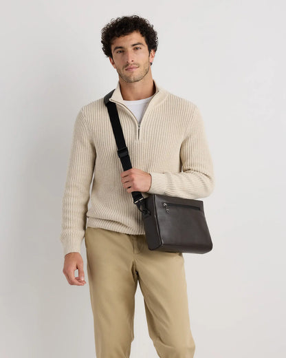 Excursion Italian Leather Crossbody Bag - US 2351