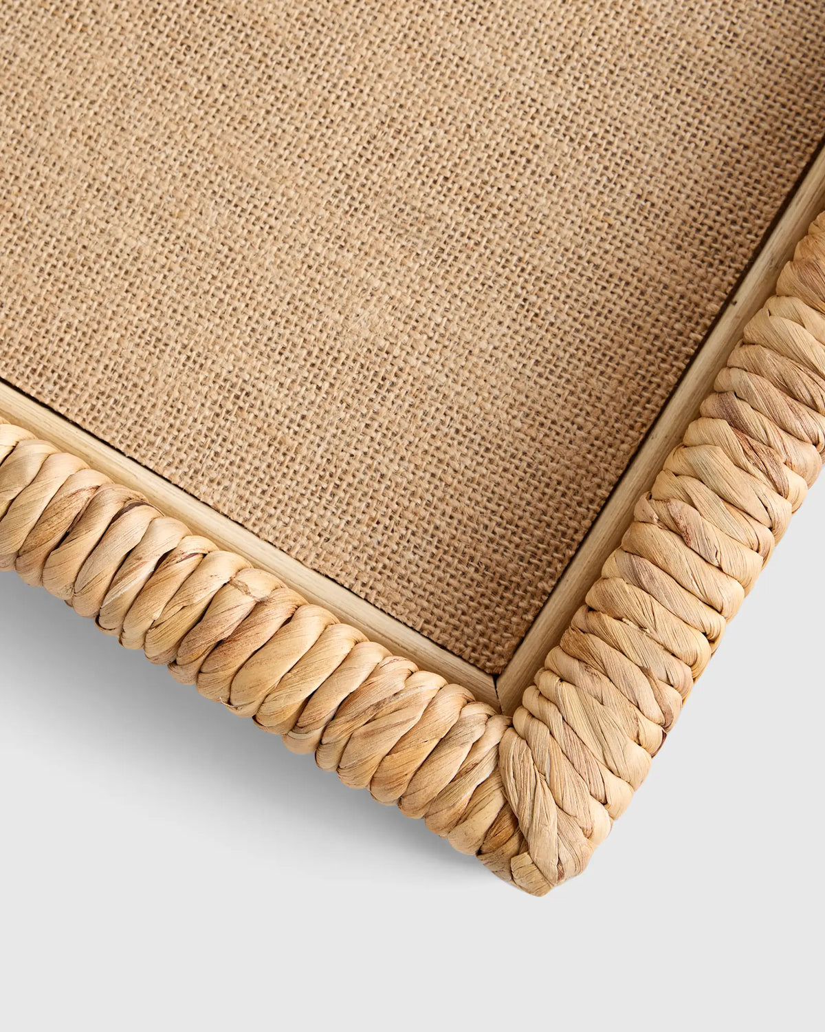 Handwoven Rectangular Decorative Tray - US 3000