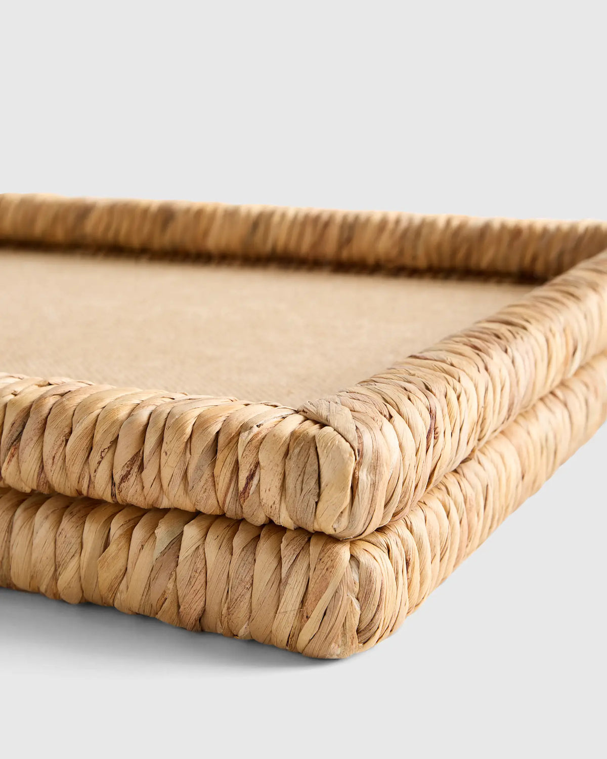 Handwoven Rectangular Decorative Tray - US 3000