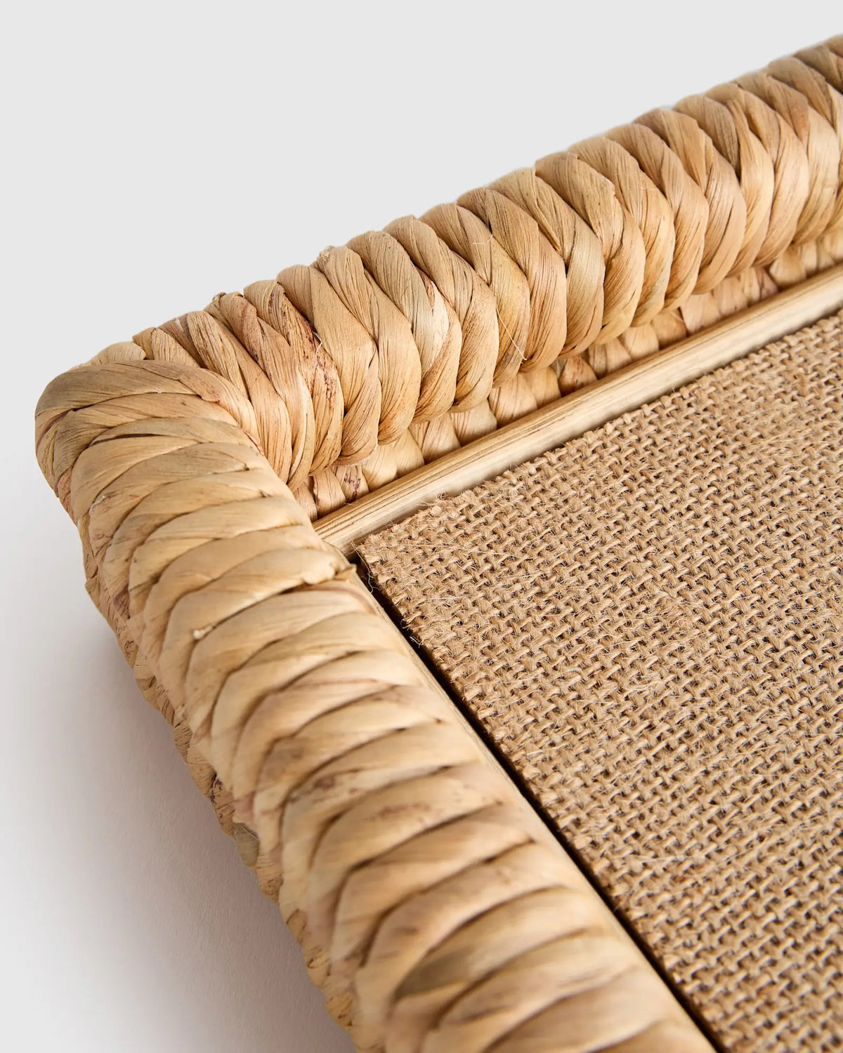Handwoven Rectangular Decorative Tray - US 3000