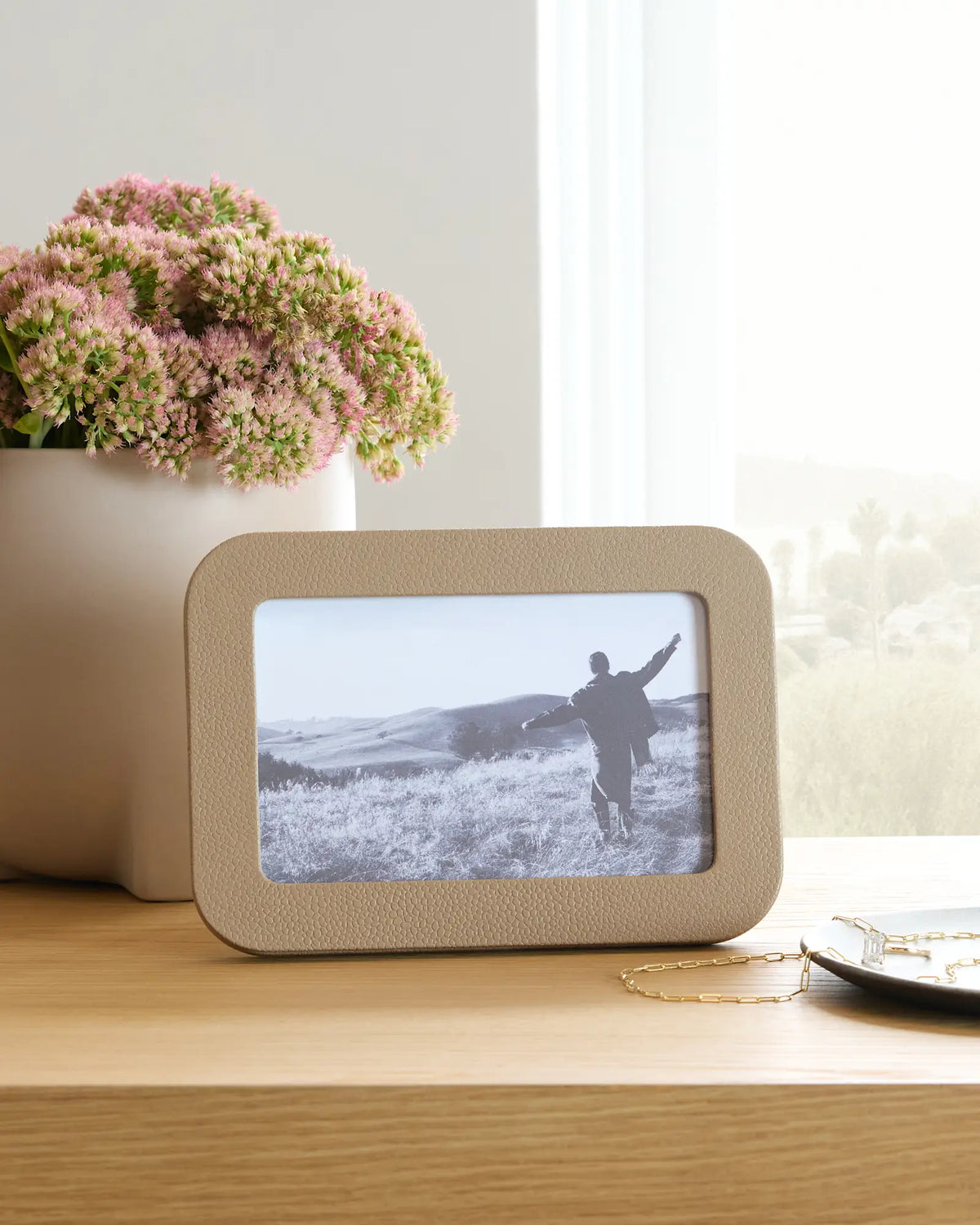 Shagreen Leather Picture Frames - US 7170