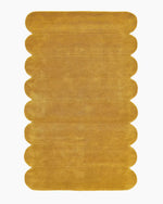 Scalloped Border Hand-Tufted Rug - US 7947