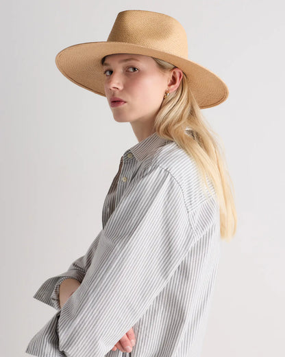 Toquilla Straw Wide Brim Panama Hat - US 6380
