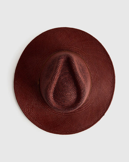 Toquilla Straw Crochet Fedora - US 1688