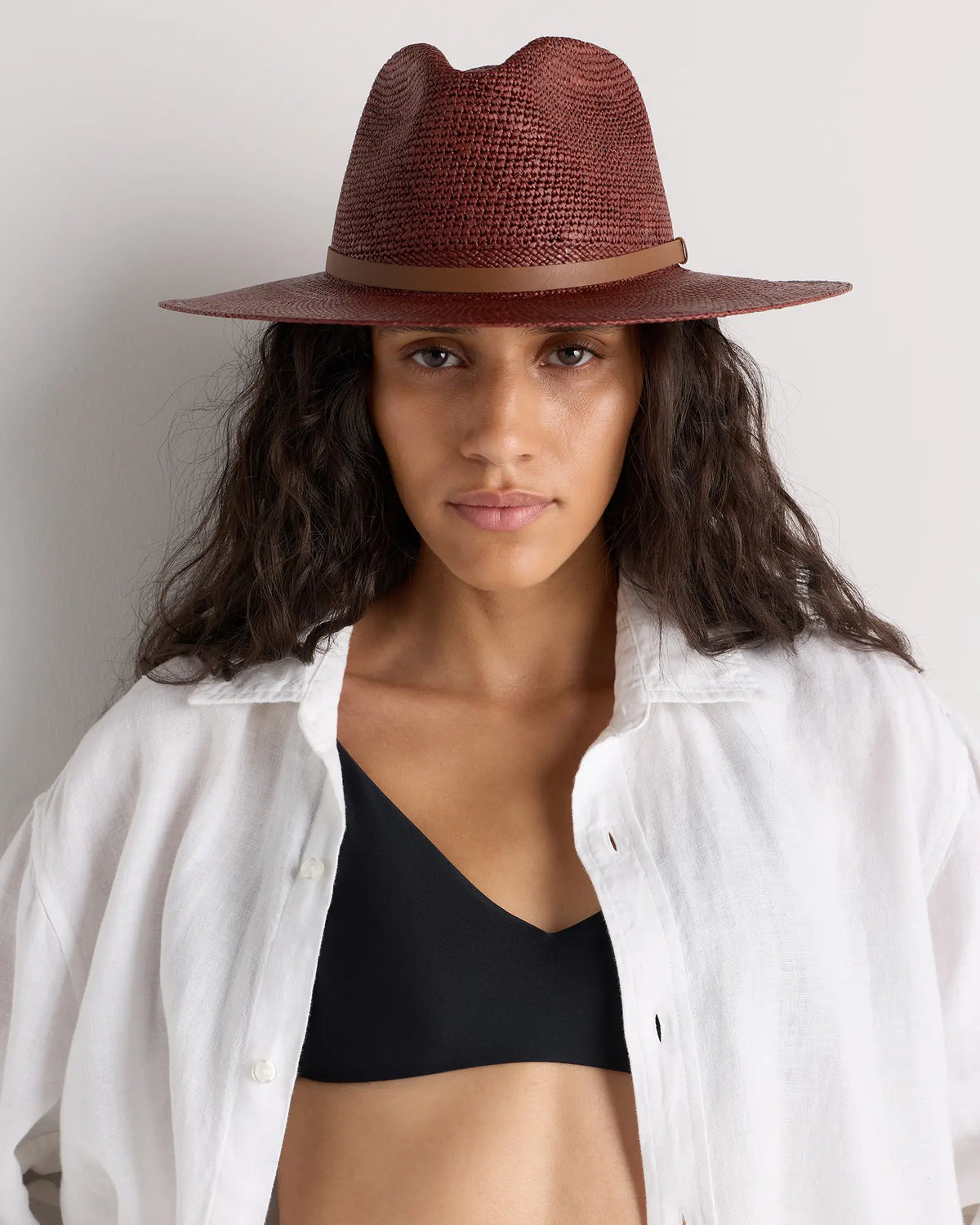 Toquilla Straw Crochet Fedora - US 1688