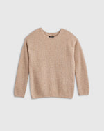 Washable Cashmere Fisherman Tunic Sweater - US 8892