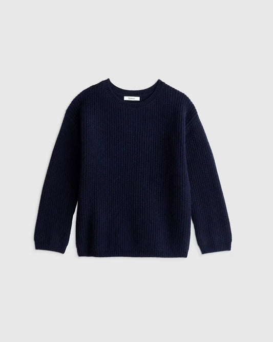 Washable Cashmere Fisherman Tunic Sweater - US 9001