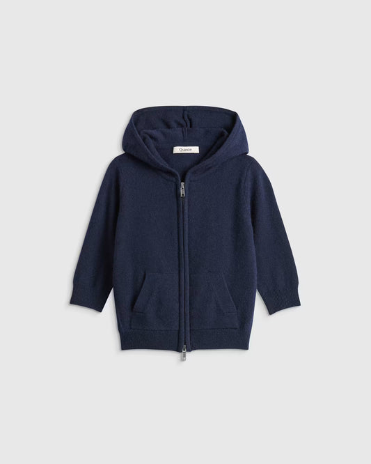 Washable Cashmere Full Zip Hoodie - US 2517