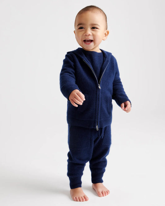 Washable Cashmere Full Zip Hoodie - US 2517