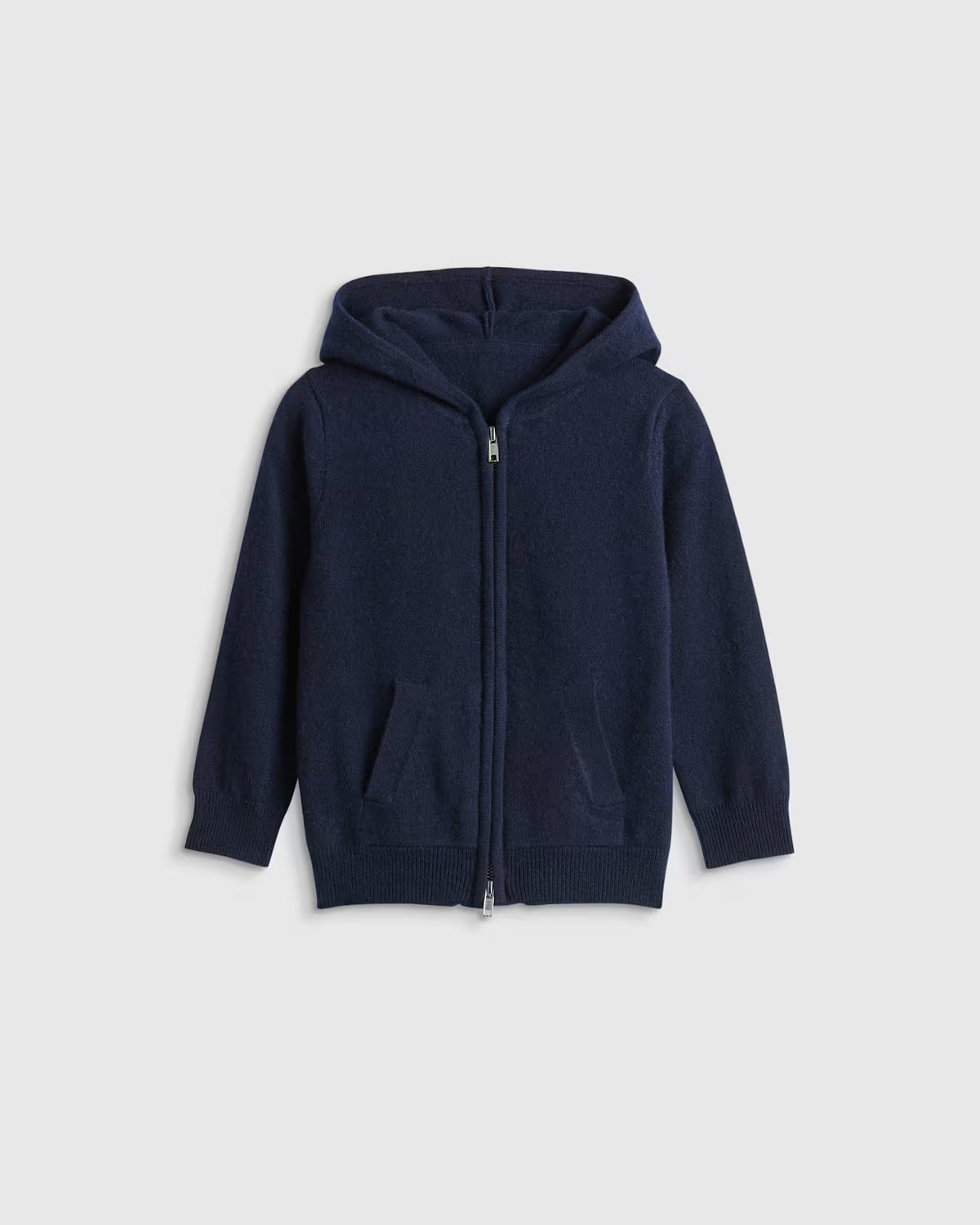 Washable Cashmere Full Zip Hoodie - US 4834