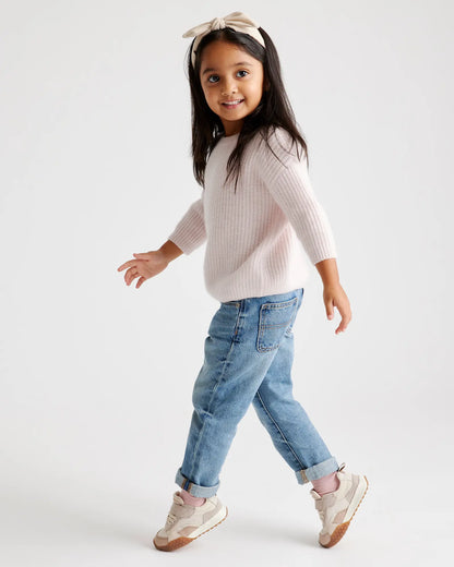 Washable Cashmere Fisherman Tunic Sweater - US 6266