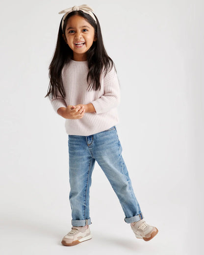 Washable Cashmere Fisherman Tunic Sweater - US 6266