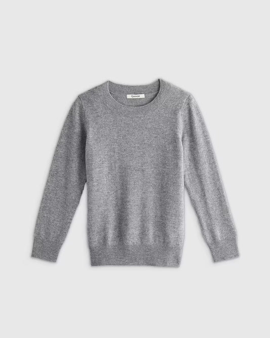 Washable Cashmere Crewneck Sweater - US 9251