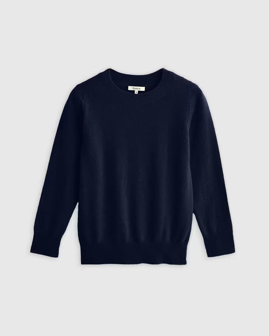 Washable Cashmere Crewneck Sweater - US 5981