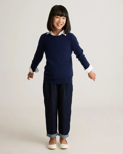 Washable Cashmere Crewneck Sweater - US 5981