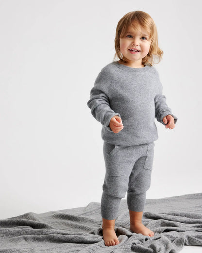 Washable Cashmere Crewneck Sweater - US 6509