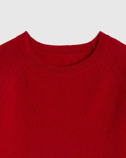 Washable Cashmere Crewneck Sweater - US 2706