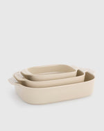 Stoneware Rectangular Baking Dishes, Set of 3 by STAUB - US 5940
