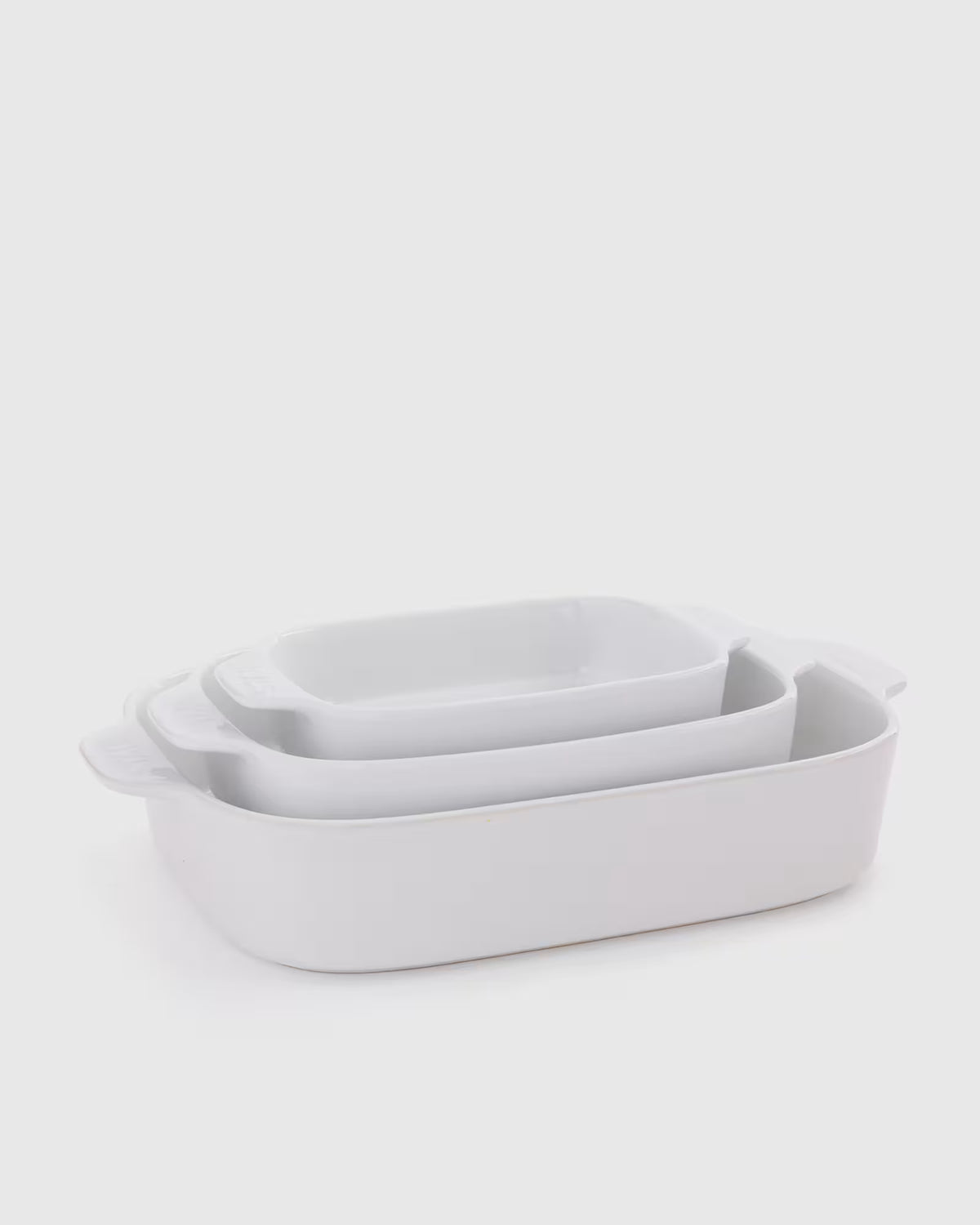 Stoneware Rectangular Baking Dishes, Set of 3 by STAUB - US 6747