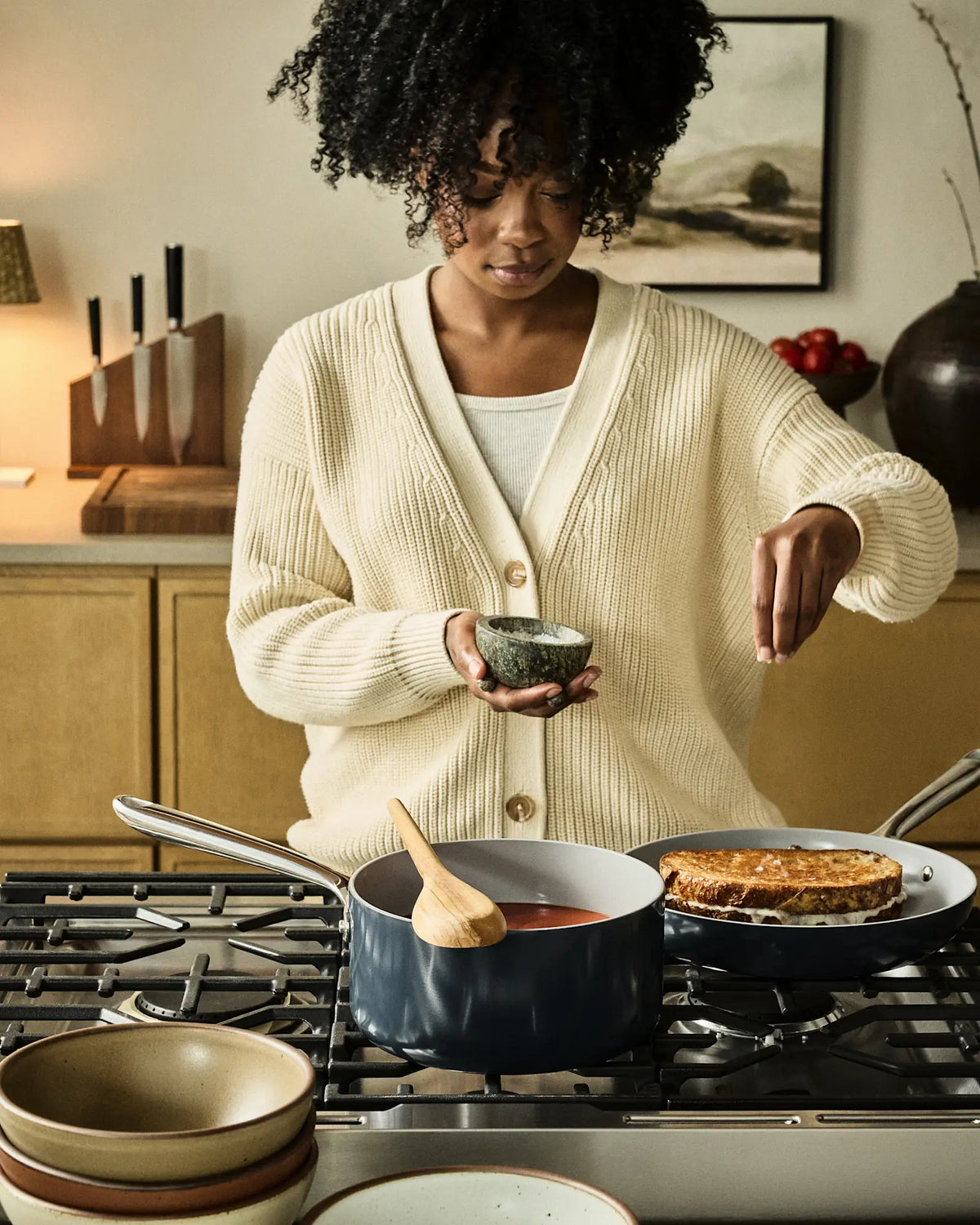 Ceramic Nonstick 7pc Cookware Set - US 0884