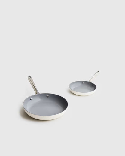 Ceramic Nonstick Frying Pan Set: 8" & 10" - US 8762