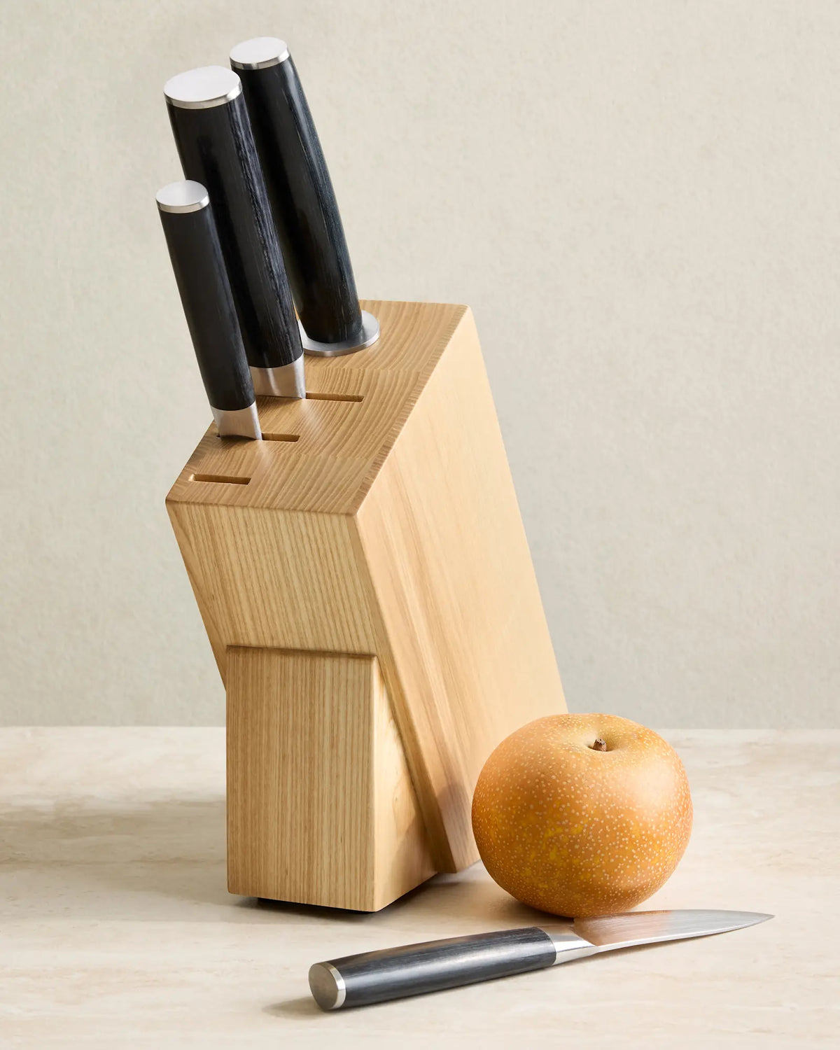Japanese Damascus Steel Knife Block Set - US 0110