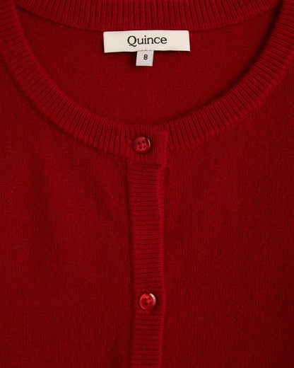 Washable Cashmere Cardigan - US 3384