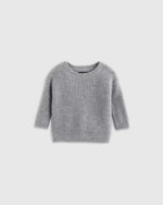 Washable Cashmere Fisherman Tunic Sweater - US 5467