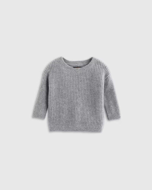 Washable Cashmere Fisherman Tunic Sweater - US 5467