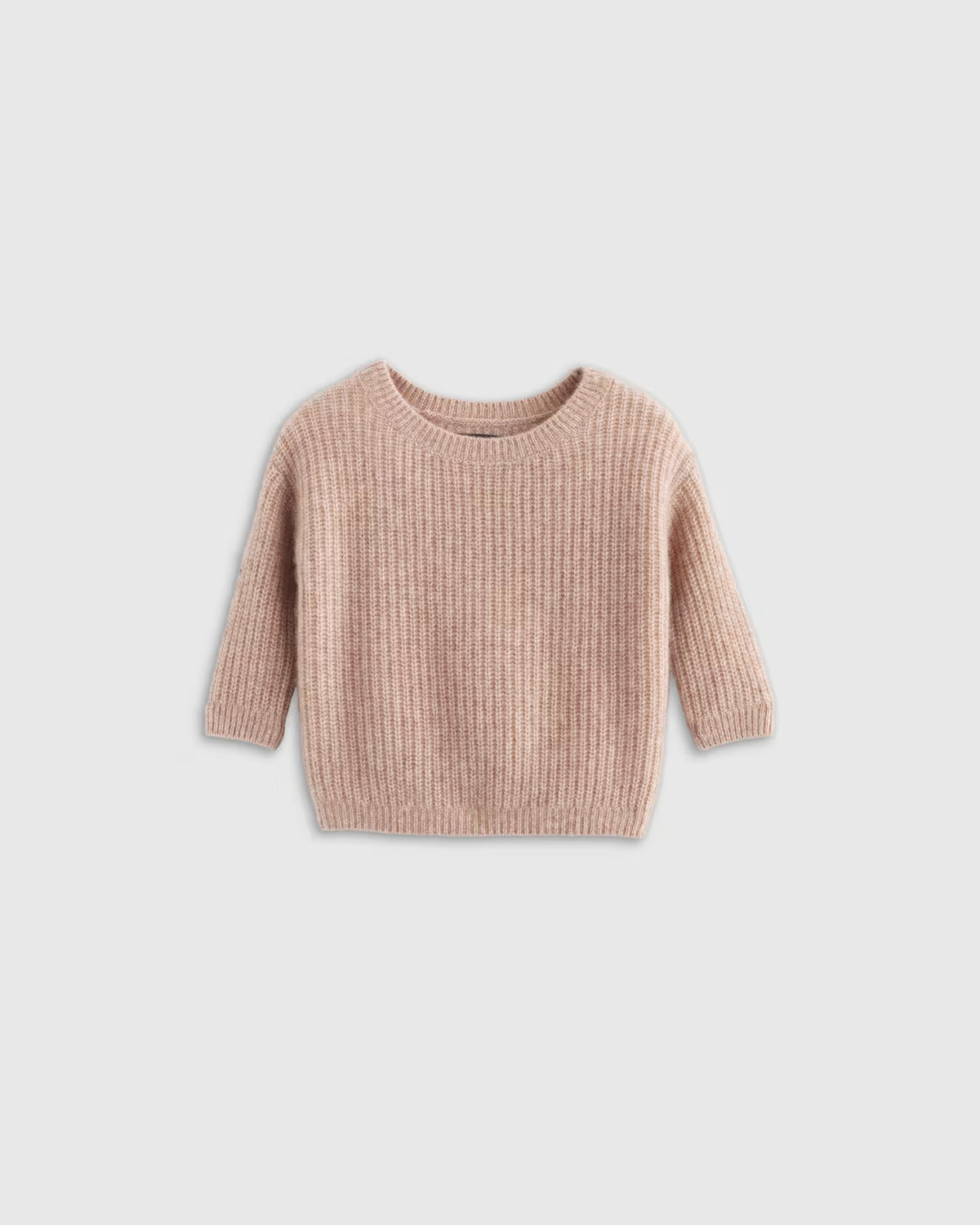 Washable Cashmere Fisherman Tunic Sweater - US 1631