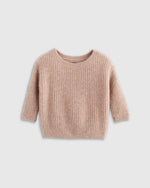 Washable Cashmere Fisherman Tunic Sweater - US 8671
