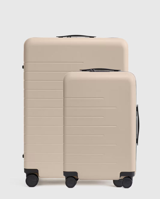 Expandable Carry-On & Large Check-In Suitcase Set - US 7186