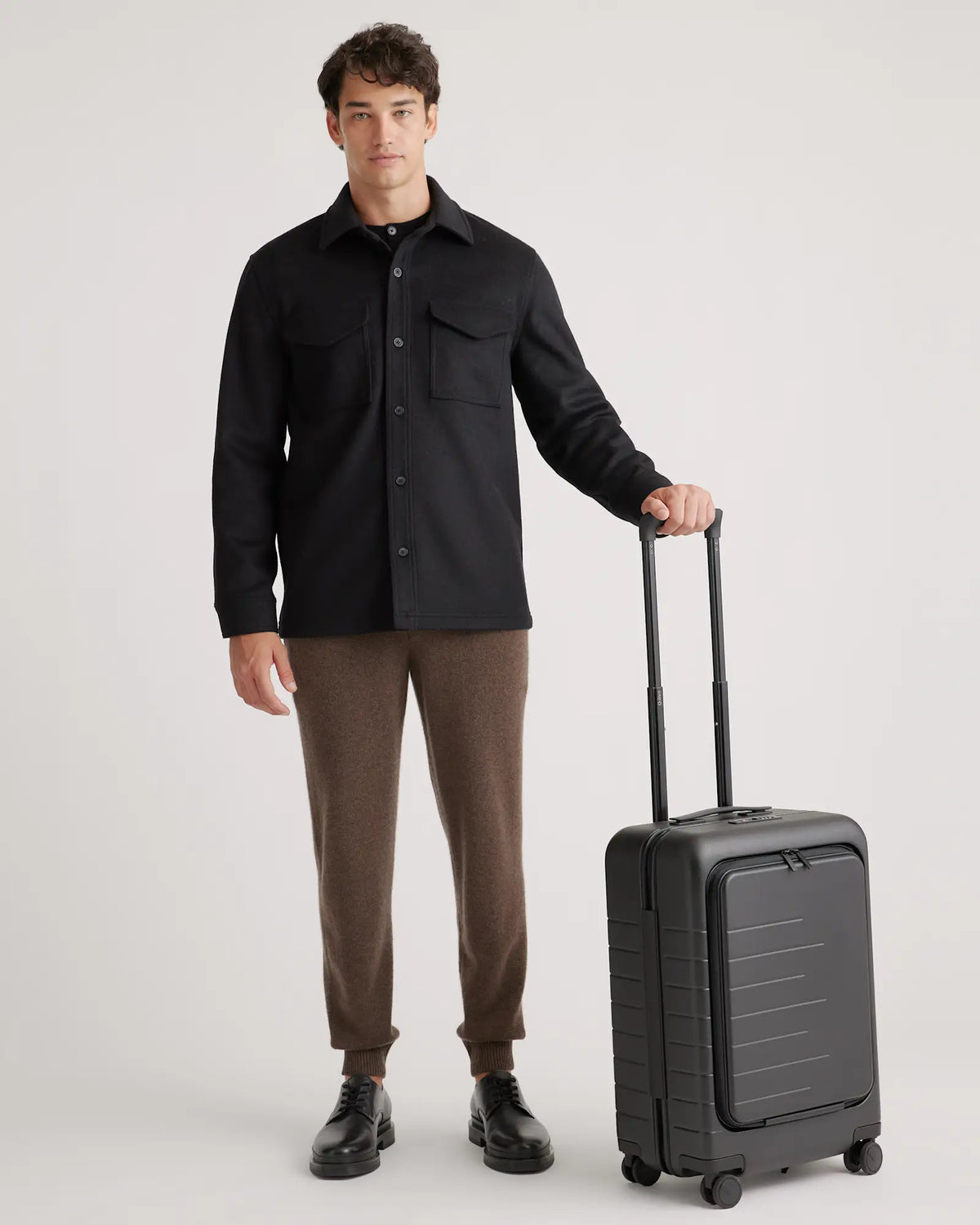 Front Pocket Carry-On Suitcase - US 7677