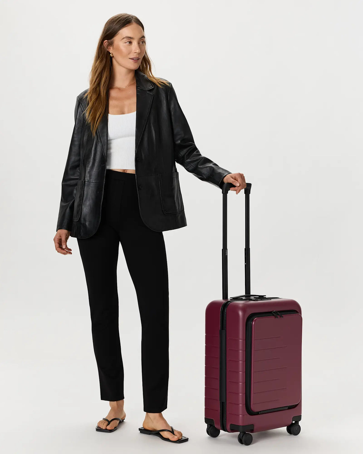 Front Pocket Carry-On Suitcase - US 1586
